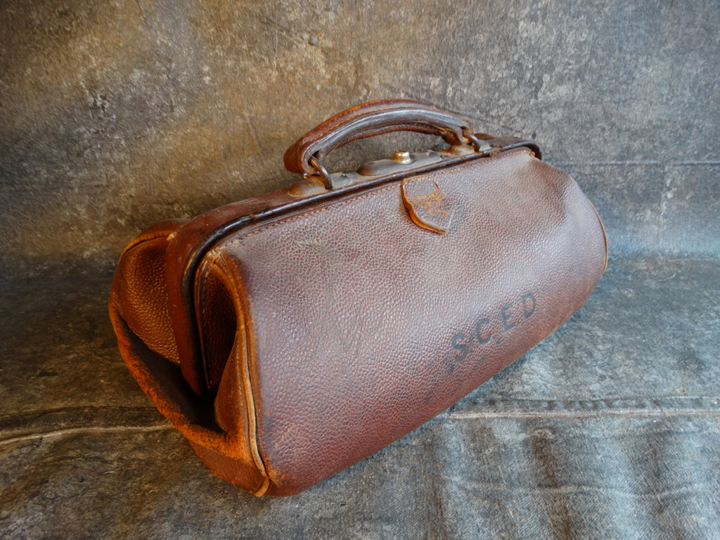 Antique Gladstone Bag 