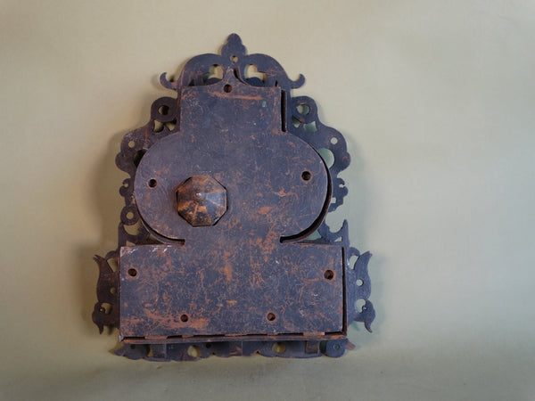 Spanish Revival Lock and Cover 17th Century A2937