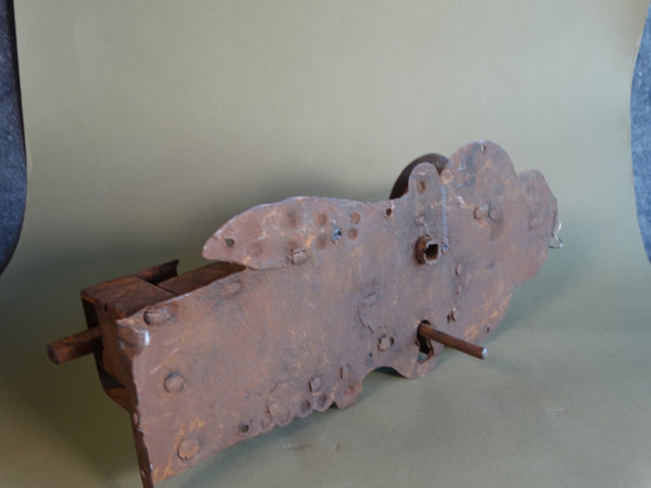 16th-17th Century Door Lock with Decorative Cover A2938