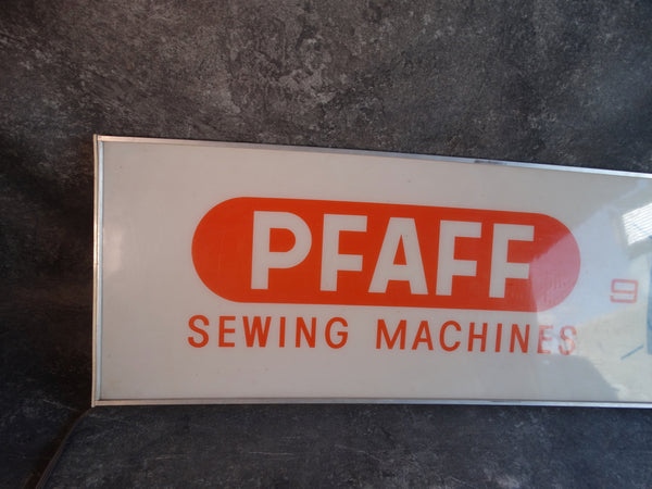 Pfaff Sewing Machines Advertising Clock circa 1960s A2964