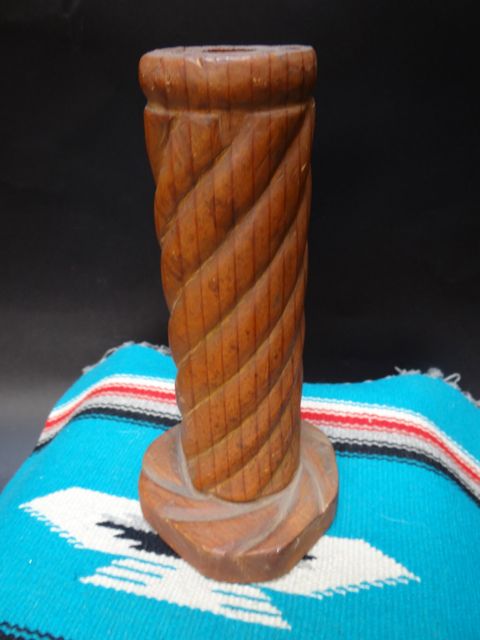 Taos Hand Carved Candle Stick