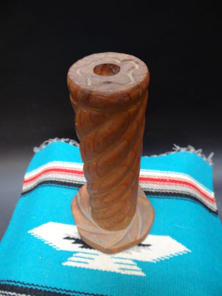 Taos Hand Carved Candle Stick