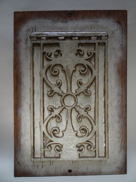 Sand Casting Mold for a Spanish Revival Grille