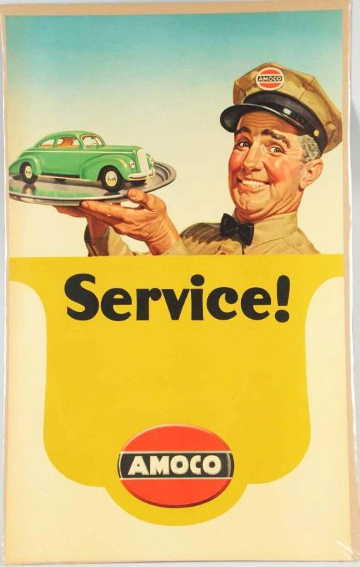 Amoco Man Poster 1940s