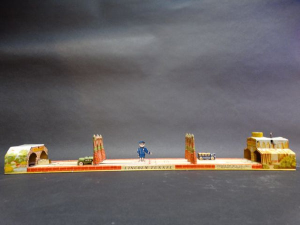 Lincoln Tunnel Tin Litho Wind-up Toy A960