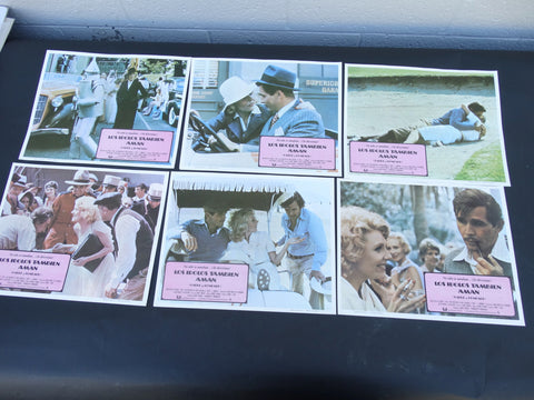 GABLE AND LOMBARD (Los Idoles Tambien Aman) set of 8 Lobby Cards 1976