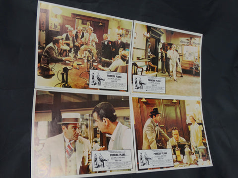 THE FRONT PAGE (Primera Plana) 1974 Lobby Cards set of 4