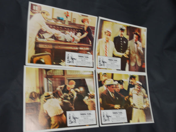 The Front Page (Primera Plana) Spanish Language Lobby Cards, set of 4.