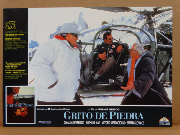 Scream of Stone (Grito de Piedra) 1991 Lobby Cards