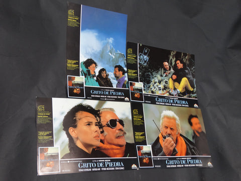 Scream of Stone (Grito de Piedra) 1991 Lobby Cards, set of 4.