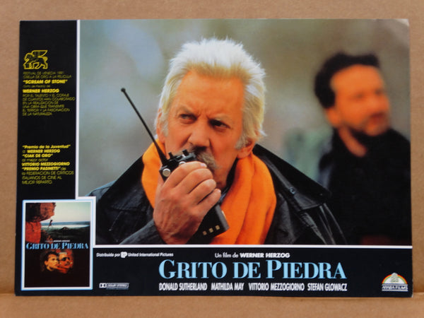 Scream of Stone (Grito de Piedra) 1991 Lobby Cards, set of 4.