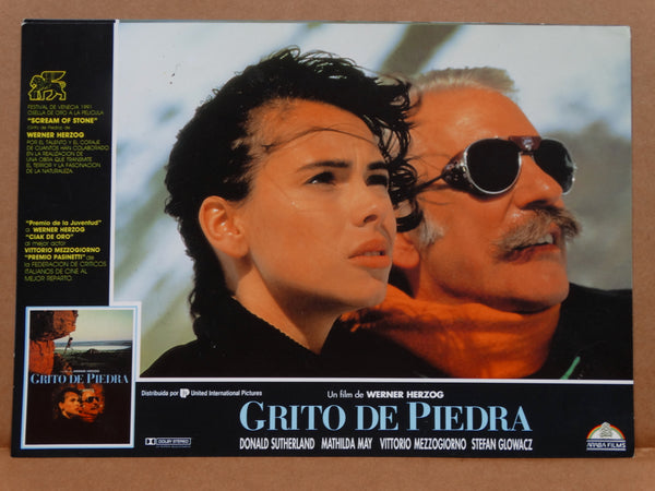 Scream of Stone (Grito de Piedra) 1991 Lobby Cards, set of 4.