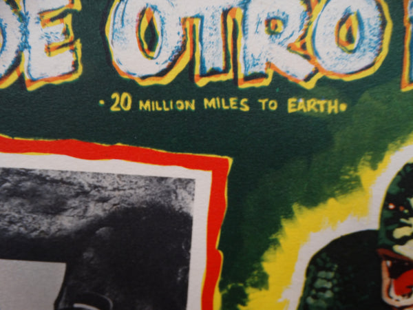 20 MILLION MILES TO EARTH (La Bestia de otro Planeta) Lobby Card 1957