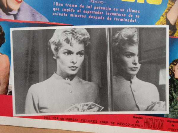 PSYCHO (Psicosis) Set of 3 Spanish Language Lobby Cards 1960