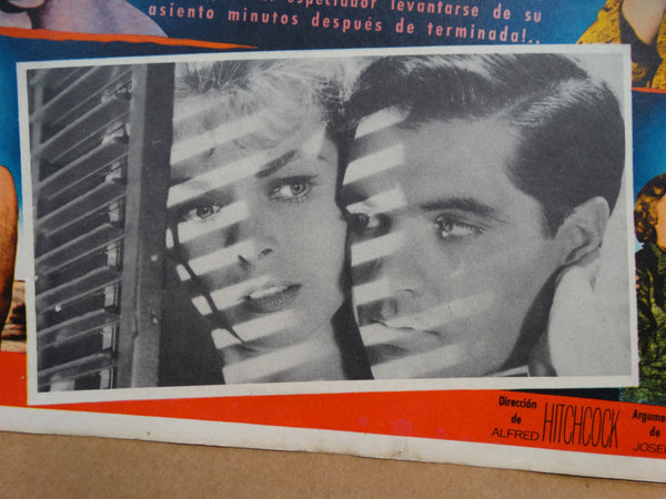 PSYCHO (Psicosis) Set of 3 Spanish Language Lobby Cards 1960