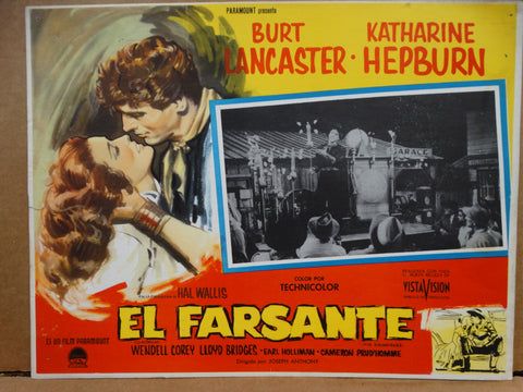 THE RAINMAKER (El Farsante) Lobby Card 1956