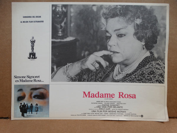 MADAME ROSA(Madame Rosa) Lobby Card 1977