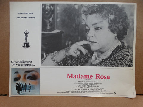 MADAME ROSA(Madame Rosa) Lobby Card 1977