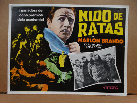 On the Waterfront (Nido de Ratas) Lobby Card