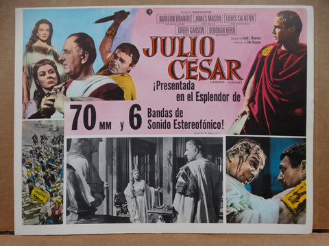 Julius Caesar 1953 (Julio Cesar) Lobby Card