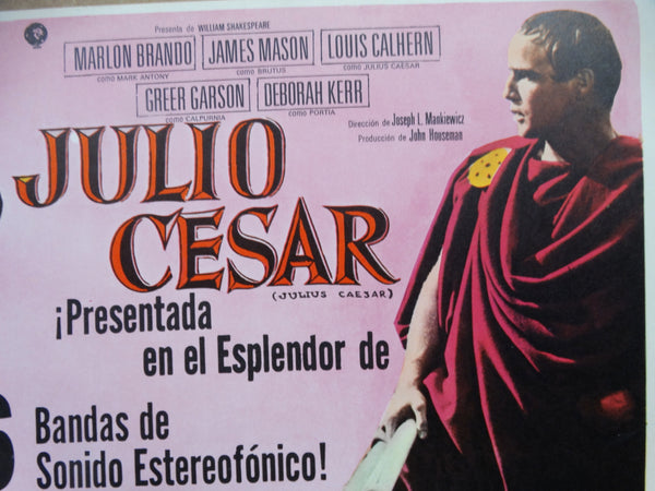 Julius Caesar 1953 (Julio Cesar) Lobby Card
