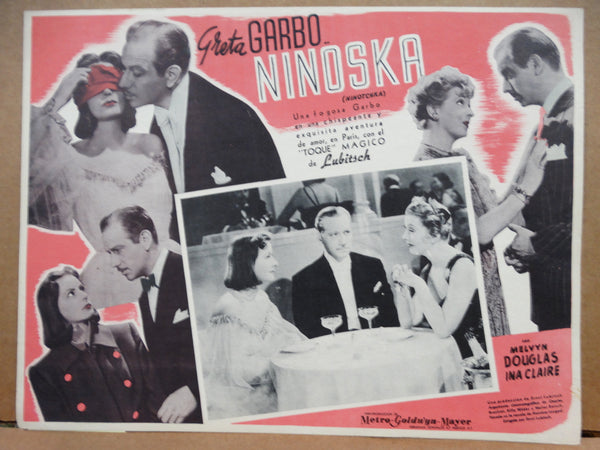 Ninotchka (Ninoska) Lobby Cards, Set of 2
