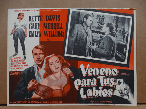 Another Man's Poison 1951 (Veneno Para Tus Labios) Lobby Card