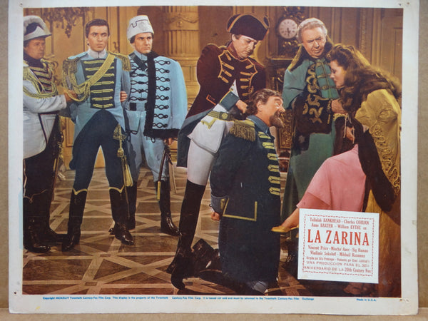 A Royal Scandal 1945 (La Zarina) Lobby Cards, Set of 3