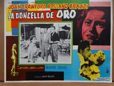 The Story of Esther Costello (La Doncella de Oro) Lobby Card