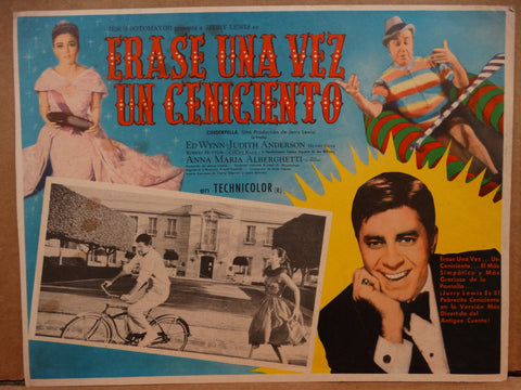 Cinderfella 1960 (Erase una Vez un Ceniciento) Lobby Card