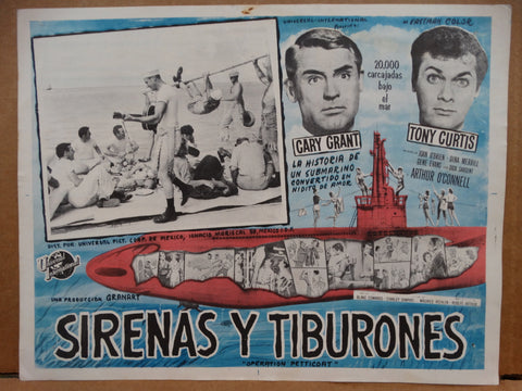 Operation Petticoat (Sirenas y Tiburones) Lobby Card