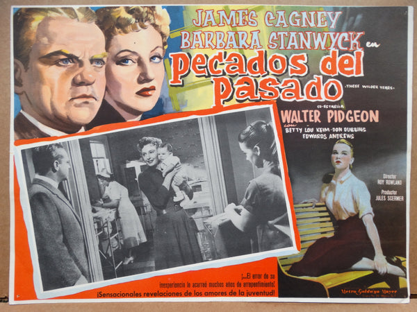 These Wilder Years (Pecados del Pasado) Lobby Card