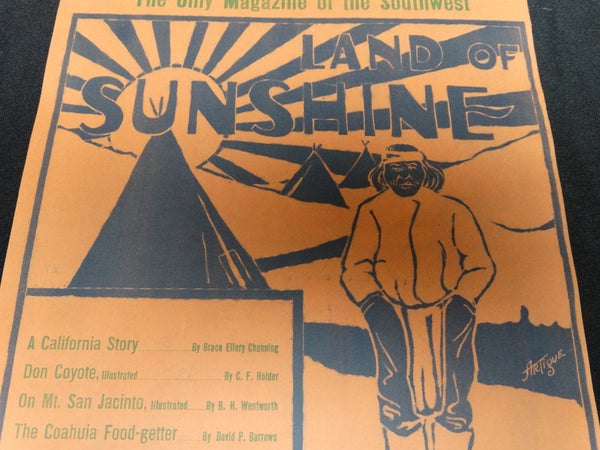 Land of Sunshine Poster: Native Americans, March 1896