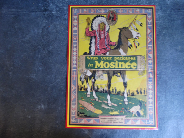 Richard Fayerweather Babcock (1887-1954) - Mosinee Paper Company Advertising Poster AP1181