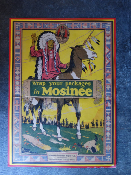 Richard Fayerweather Babcock (1887-1954) - Mosinee Paper Company Advertising Poster AP1181