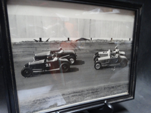 1940s Original Photograph of Highboy Racing