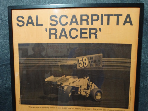 Salvatore Scarpitta (1919-2007) - Racing Poster - 1990 AP1225