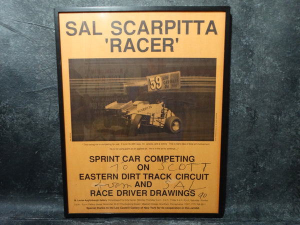 Salvatore Scarpitta (1919-2007) - Racing Poster - 1990 AP1225