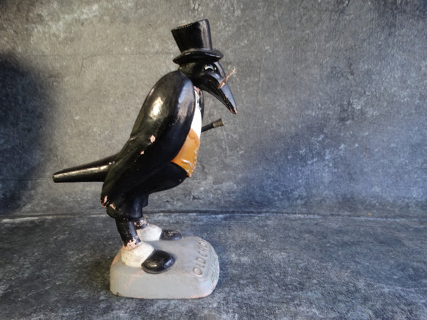 Old Crow Bourbon Advertising Display Figure 1930s AP1227