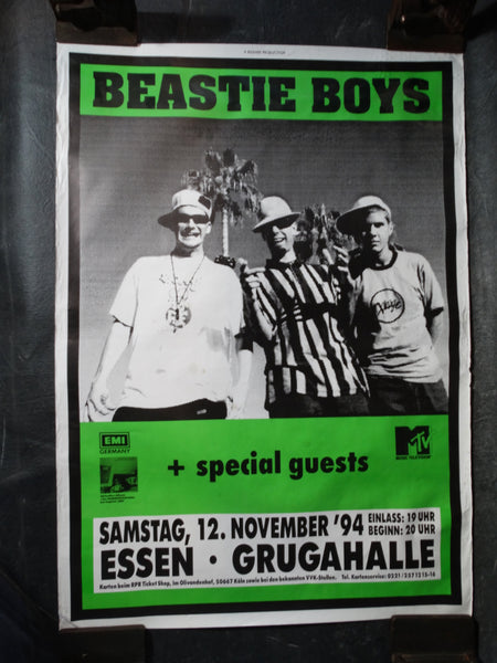 Original Beastie Boys German Tour Poster AP1230