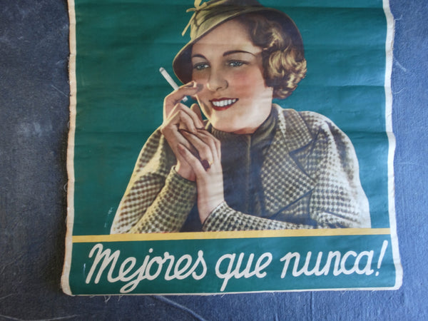 Mexican Richmond Cigarette Poster 1933 AP1254