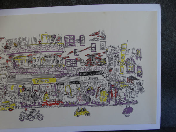 Red Grooms City Scene - Discount Store - c 1971 Serigraph AP1256