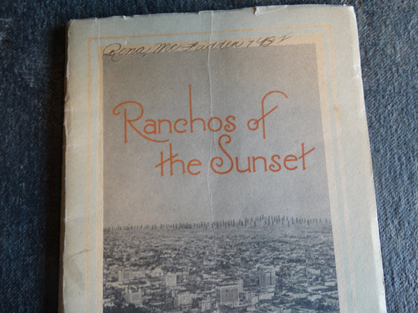 Ranchos of the Sunset - Book AP1277