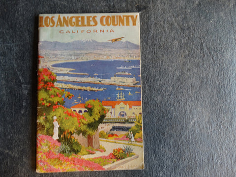 Los Angeles California Brochure  circa 1927 AP1280