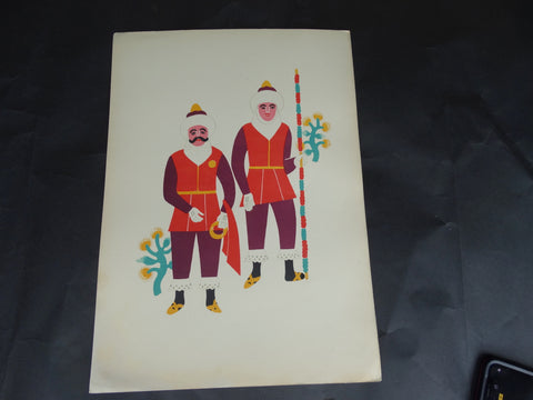 Carlos Mérida Carnival in Mexico Color Edition 49 Lithograph #9 AP1292