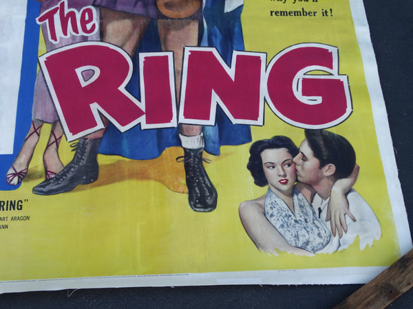 Original Exhibition Six-Sheet Poster for The Ring (1952) Starring Rita Moreno AP1357