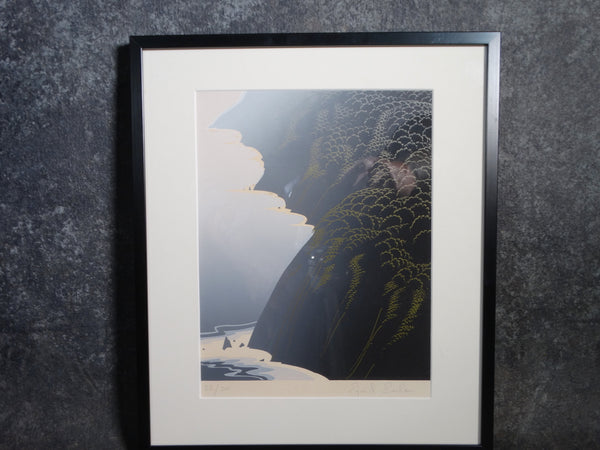 Eyvind Earle Silk Screen Print - Monterey Coast - AP1391