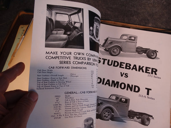 Studebaker 1936 Dealer Truck Book/Brochure AP1465