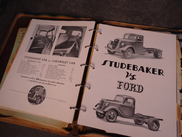 Studebaker 1936 Dealer Truck Book/Brochure AP1465