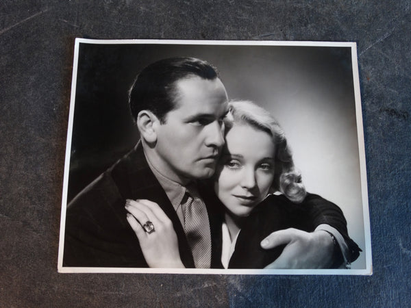 Tom Evans- Publicity Photo of Fredric March and Virginia Bruce for There Goes My Heart -1938 AP1492